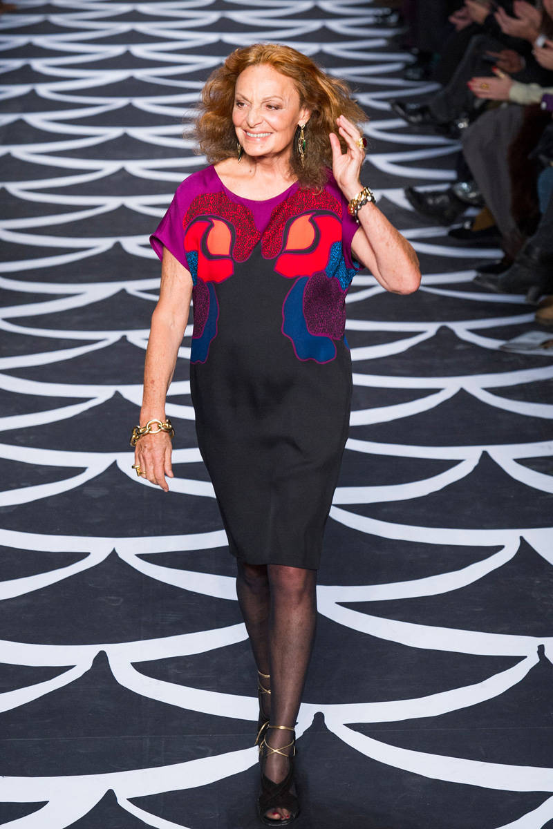 Diane von Furstenberg Fall 2014 New York Fashion Week - R-A-W SHOES BLOG